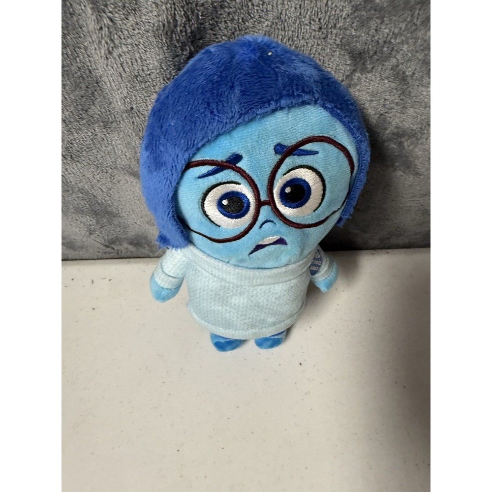 Disney Pixar Plush Inside Out 2 SADNESS Blue Doll Plush #360